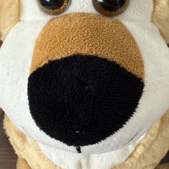 Kellytoy Lion Plush Stuffed Animal Soft Cuddly Toy Brown Shaggy Mane Floppy Legs - Picture 8 of 13